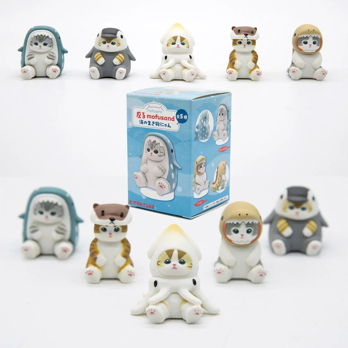Mofusand Cats Marine Series - Blind Box Cute Action Figures