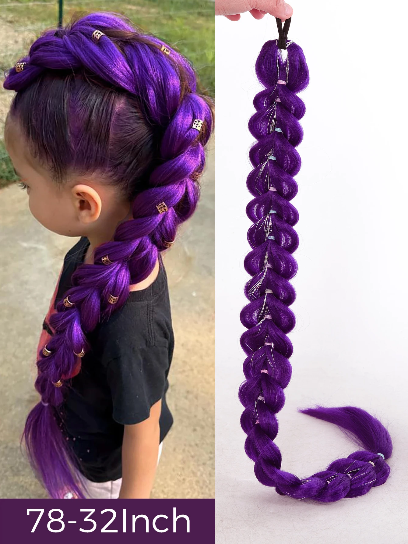 tinsel shine close-up