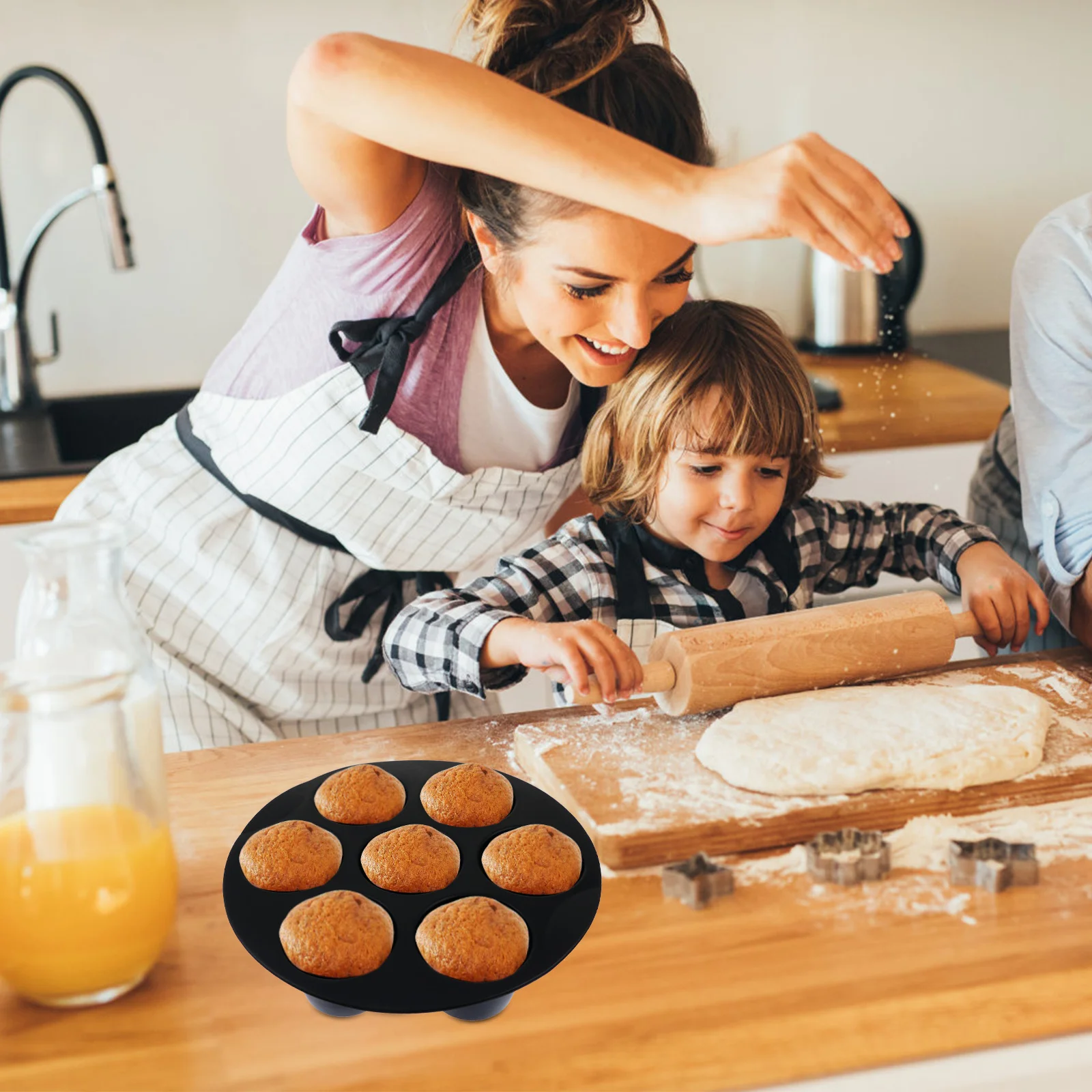 

Cajas Para Fresas Con Chocolate Silicone Cake Cup Roasting Tray Kitchen Baking Molds