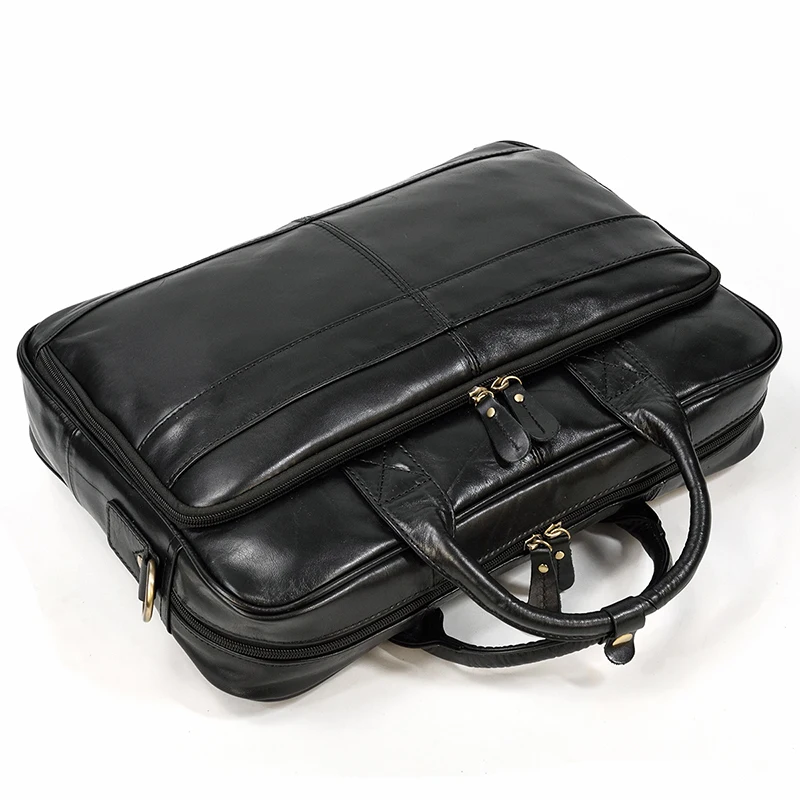 Laptop Bag 17 - Premium Leather (No. 1)