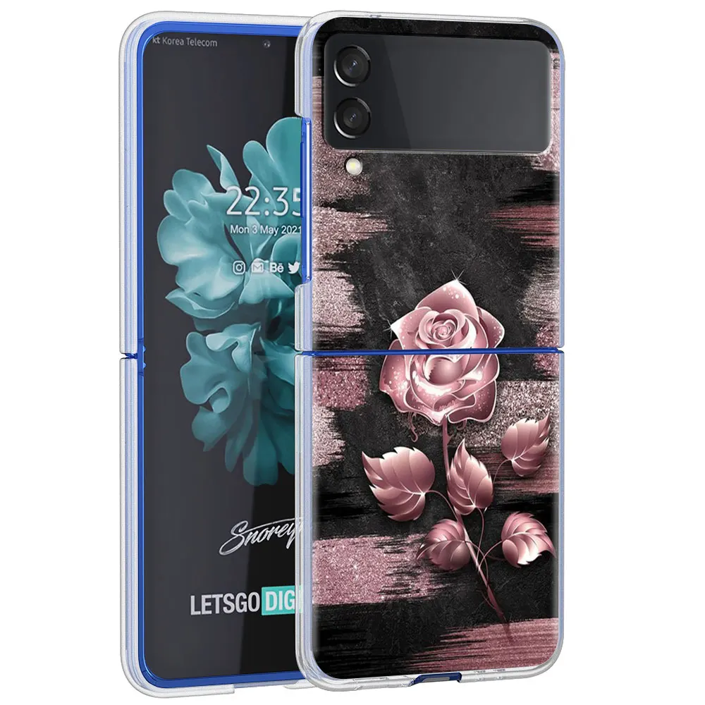 Transparent Luxury Love Bow Hard Phone Case Cover - Clear PC Design
