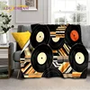 Vinyl Record Music DJ Screen Tape Soft Flannel Blanket for Bed Bedroom Sofa Picnic,Throw Blanket for Cover Outdoors Leisure Gift 4