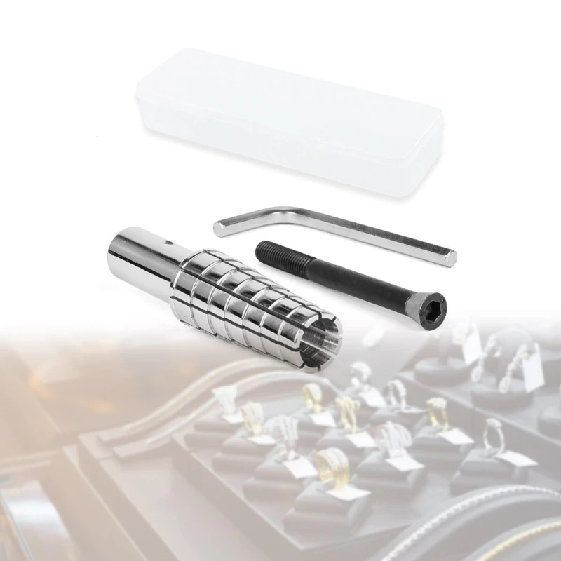 Ring Sizer Enlarger Stick Mandrel Jewelry Making Tool Metal Expander for Jewelers Wedding Band Sizer Tool Ring Stretcher