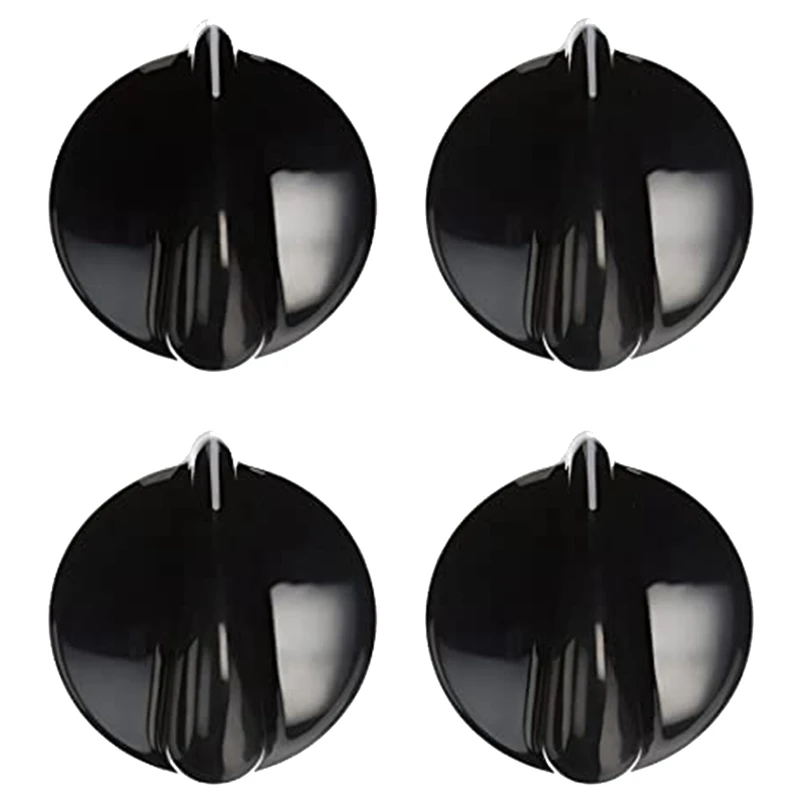 

4 Pcs Burner Control Knob, Range Knobs Gas Stove Black Range/Stove/Cooktop/Ovens WB03T10236