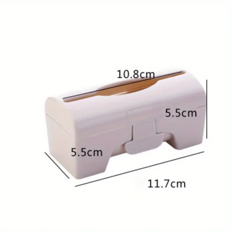 1 convenient and practical garbage bag container, storage box wall mounted kitchen plastic bag garbage dispenser