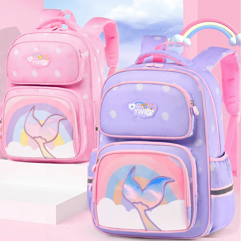 

Waterproof Children School Bags For Girls Orthopedic Primary School Backpack Kids Schoolbag Book Bags Mochila Escolar