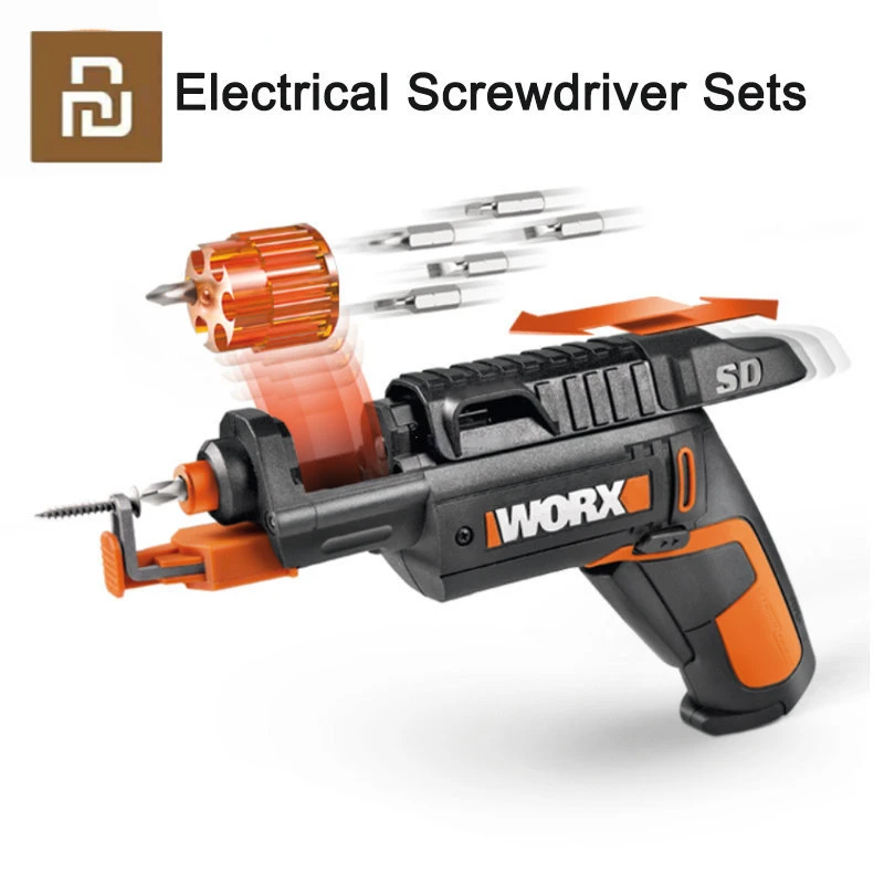 Xiaomi Worx 4v Sd Slide Driver Wx255.4 Mini Electrical Screwdriver Sets