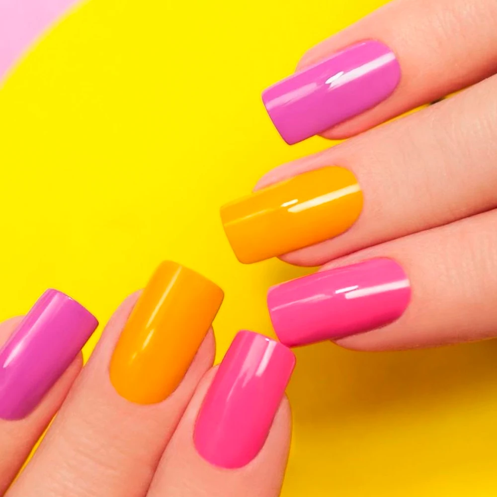 1 PCS HEMA Free Macaron Nail Polish Gel 15ML Summer Candy Color Gel Varnish Pigment Semi Permanent UV Manicure Nail Art Salon 4