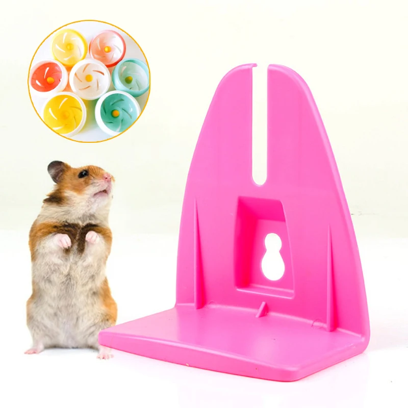 Hamster Wheel Silent Small Pet Exercise Wheel Plastic Running Disc Toy