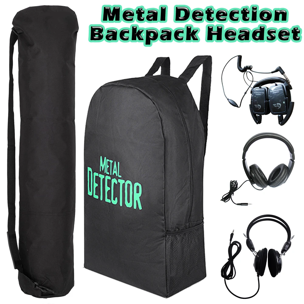 MetalDetectorCarryingCaseMetalDetectorsBagEarphoneLarge