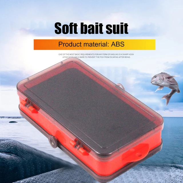 Double Sided Fish Accessories Box Portable Professional Fishing Accessories  Case Multifunctional for Fish Hook Lure Fake Bait