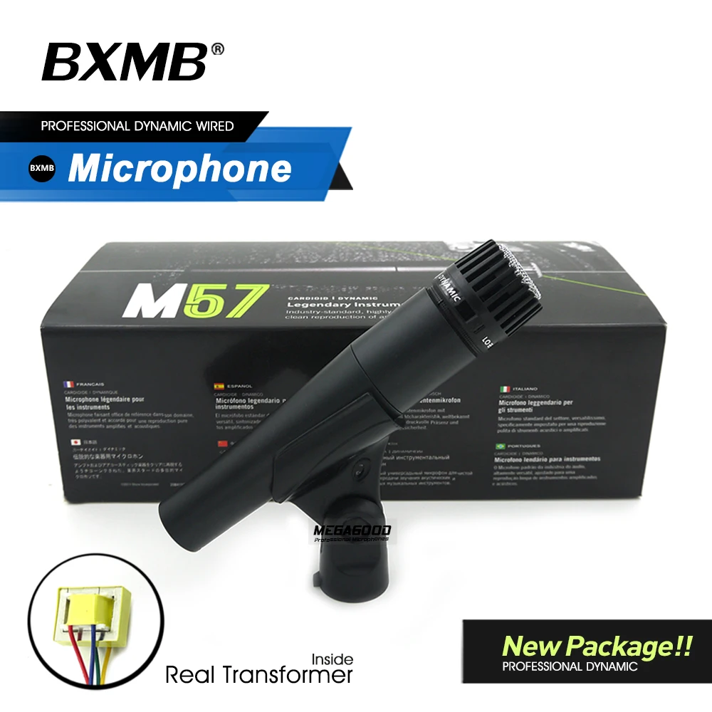 

SM 57 SM57 SM57LC Legendary Professional Unidirectional Dynamic Wired Microphone Performance Karaoke Mic With Real Transformer