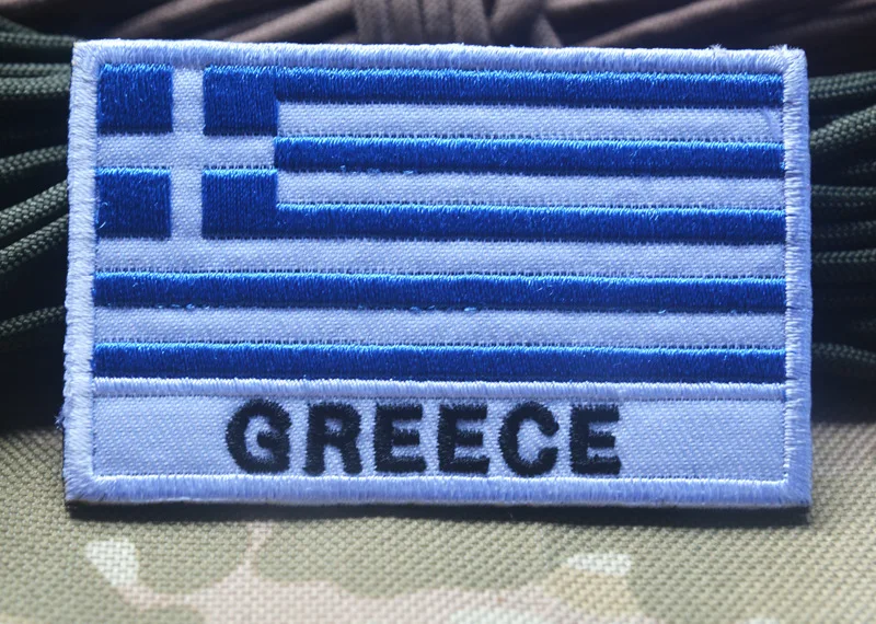 Europäische Flagge Deutschland Spanien Italien Frankreich Tschechische Republik Niederlande Griechenland Portugal Personalisierte Accessoires Klettverschluss-Armband – Detail 3