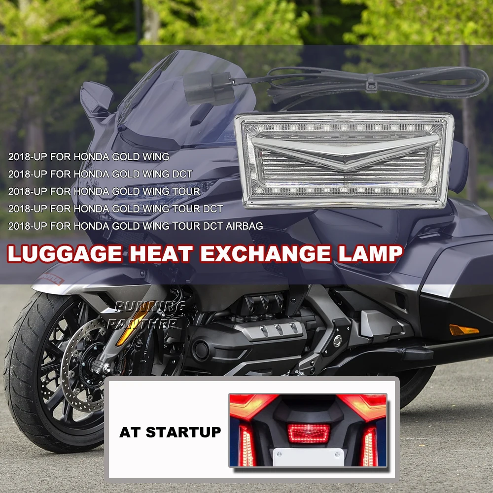 Goldwing Tour Dct Goldwing 2021 Accessories NEW ABS Trunk Led