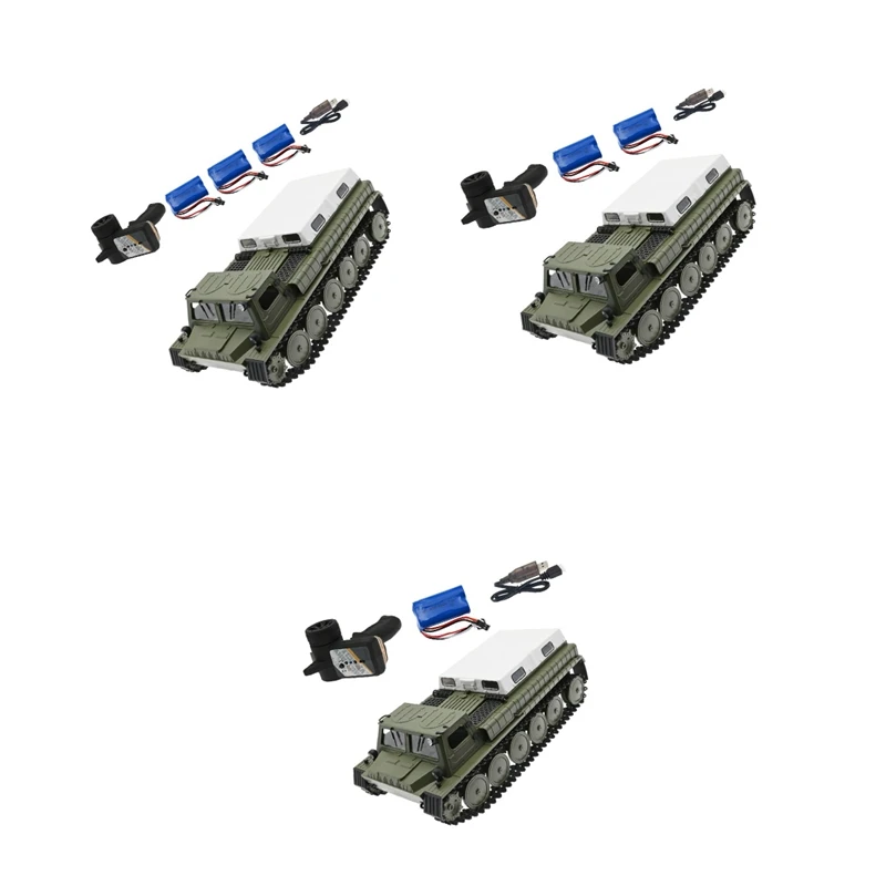 E-1 Remote Control Tank 29CM RC Tank 1/16 2.4G Electric Toys GAZ 71 Fit WPL E-1 For Children Boys Birthday Gifts 4