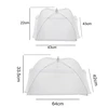 Food Cover Mesh Folding Washable Flies Tables Cover Insect Proof Protective Dish Covers Home Kitchen Storage Accessaries 6