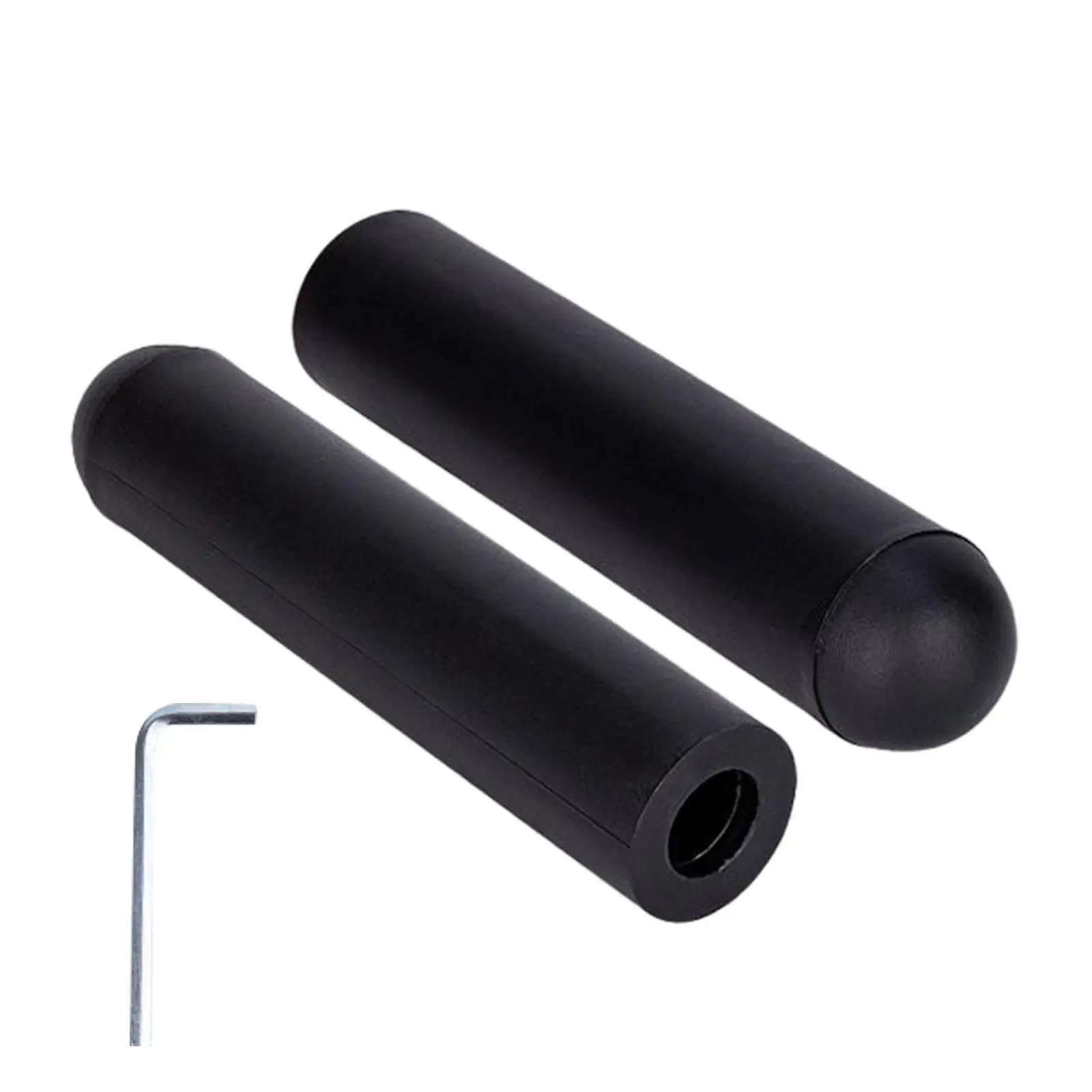 2Pcs Barbell Adapter Sleeve with Wrench Fitness Equipment for Longer Posts Weight Posts Non Slip for Fitness Equipment Gym Parts 2