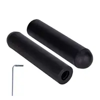 2Pcs Barbell Adapter Sleeve with Wrench Fitness Equipment for Longer Posts Weight Posts Non Slip for Fitness Equipment Gym Parts 2