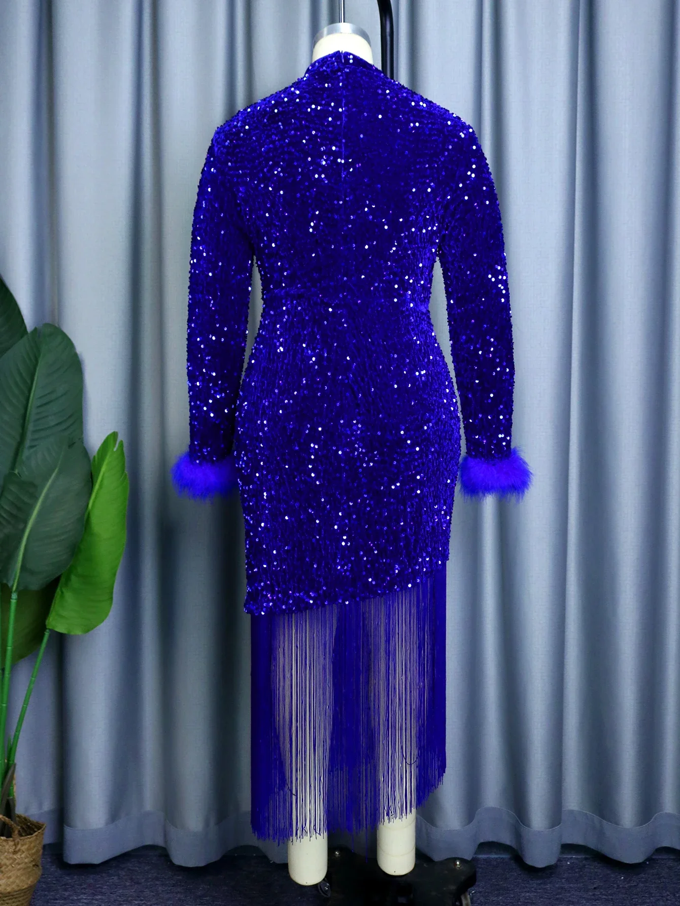 green emerald velvet dress Pale Blue Shiny Glitter Satin Spaghetti Strap Mermaid Prom Dresses, CP1044