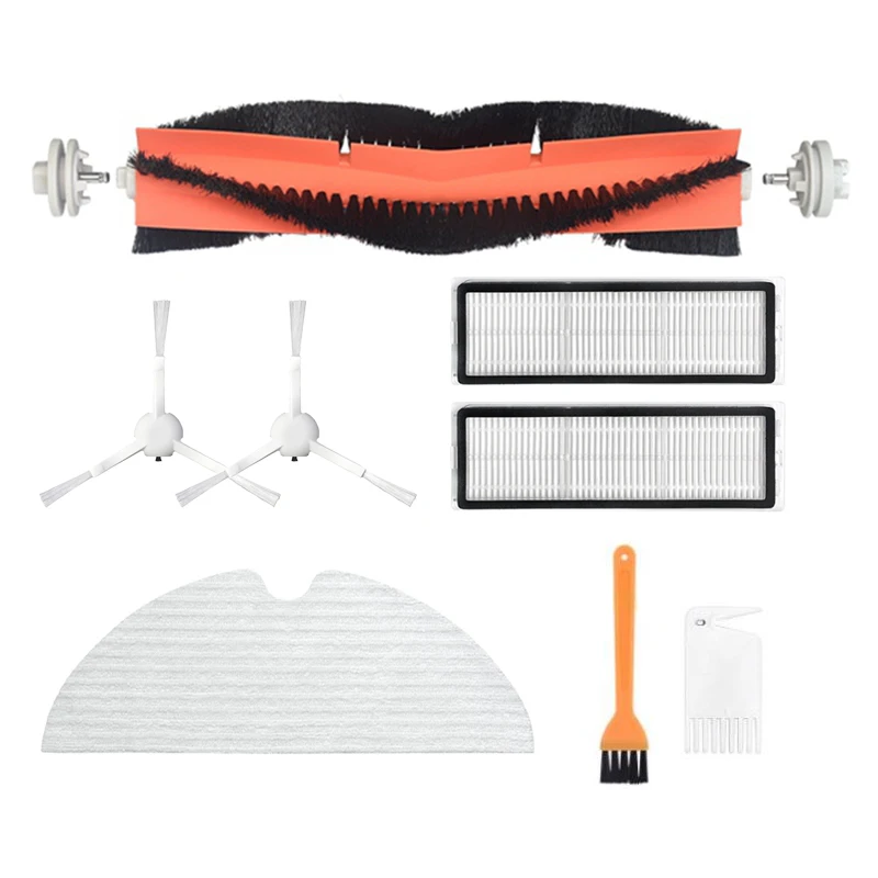 

Washable Vacuum Cleaner Accessories For Xiaomi Dreame F9 Robot Vacuum Rag Roller Side Brush Hepa Filter Mop Cloth Set