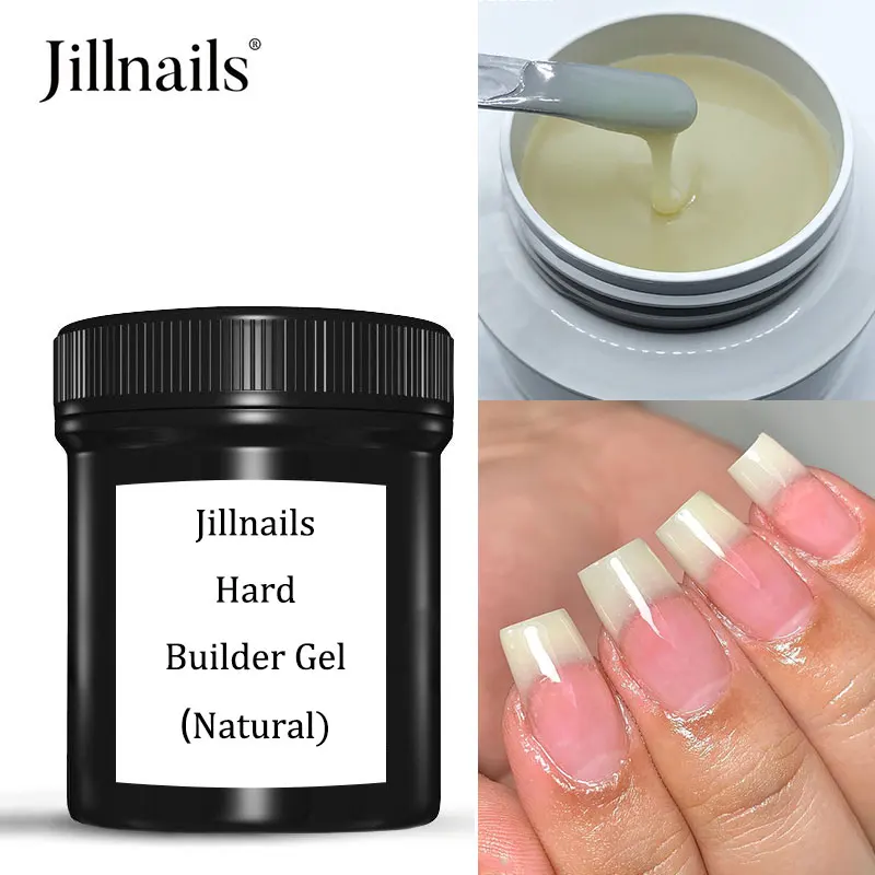 

Jillnails 1kg Hard Builder Nail Gel Natural Nails Extension Building Nail Gel Self Leveling
