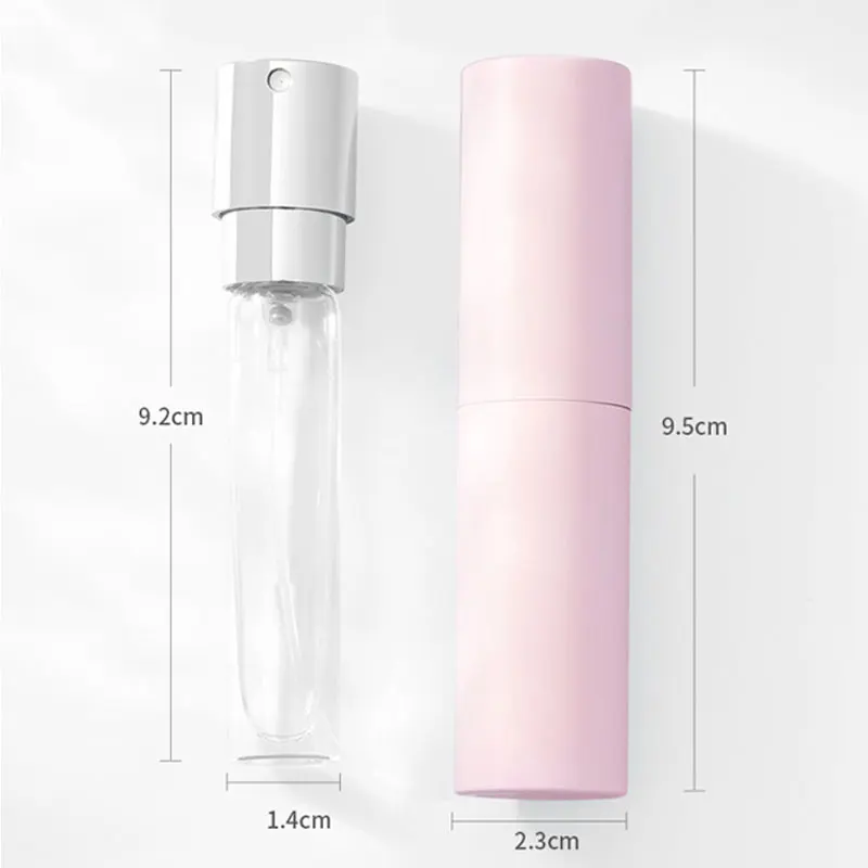 8ml Portable Aluminum Perfume Spray Container