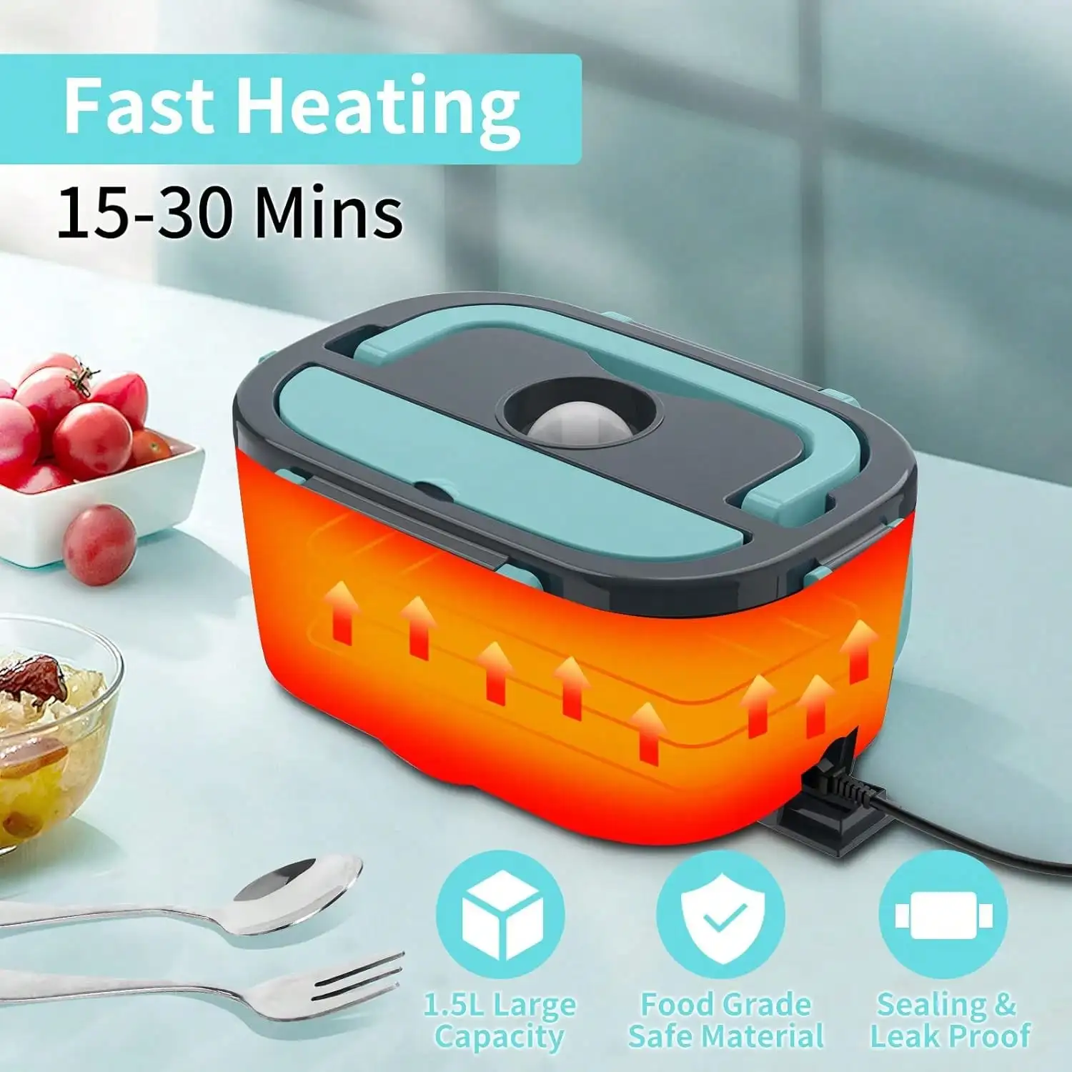 Portable Electric Lunch Warmer 3