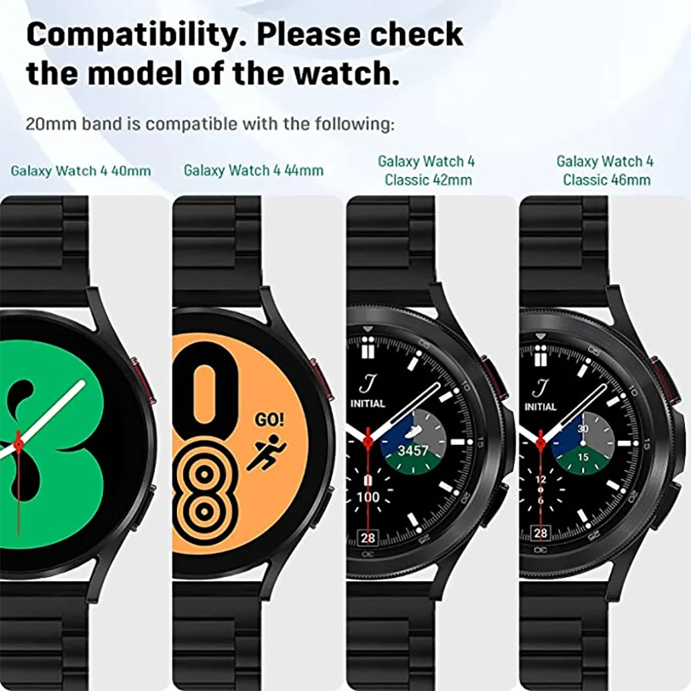 Stainless Steel Watchband Strap