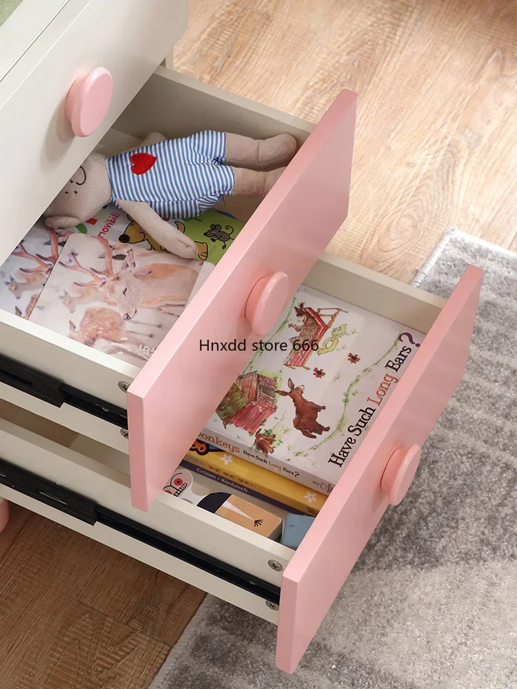 Student children's room desk bookcase combination integrated corner bookshelf