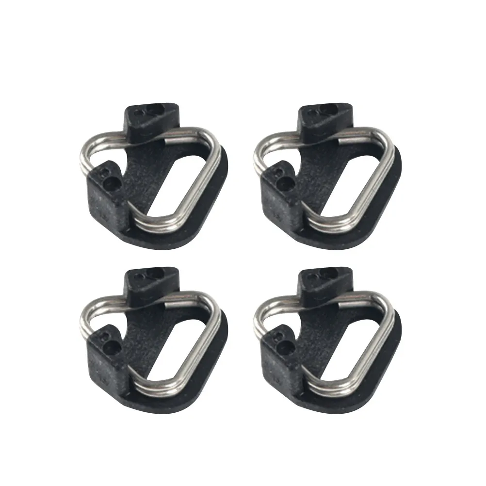 10Pcs 카메라 스트랩 어댑터 버클 라운드 스트랩 홀용 금속 삼각형 후크 스테인레스 스틸 녹 방지 경량 고강도