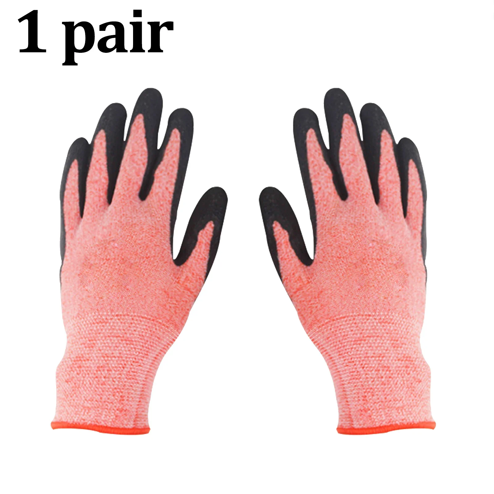 1/2 Pair Durable Waterproof Garden Work Gloves Non-Slip Safety Yard Work Gloves Garden Supplies Gardening Gloves for Women Men