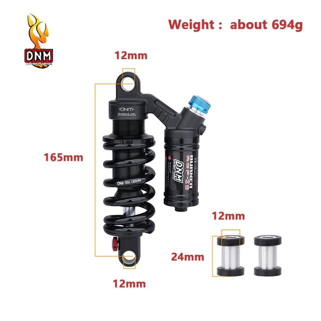 DNM RCP2S Shock Absorber Mountain Bike Rear Suspension Spring Shock Mtb
