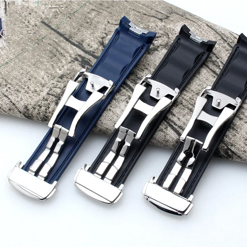 Premium Soft Silicone Rubber Watch Strap