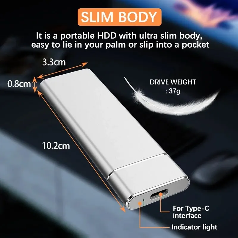 M2 NVME USB3.1 SSD Enclosure Mobile Case Support Protocol To Type-C Solid State Metal External Hard Disk Case Laptop Phone m2 ssd enclosure