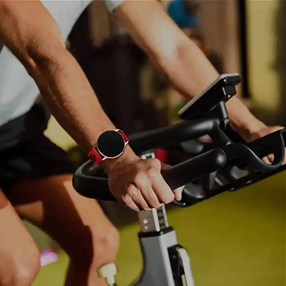 Versatile Silicone Sports Watchband - Multiple Sizes Available