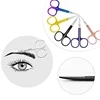 1 Pc Eyebrow Scissor Makeup Eyelash Trimmer Facial Hair Remover Manicure Nail Cuticle Scissors Beauty Tools Eyelash Scissors 2