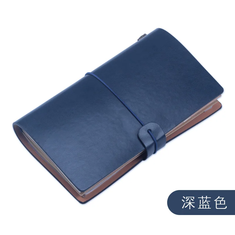A6 Retro Loose-Leaf Travel Diary Set - 72 Pages