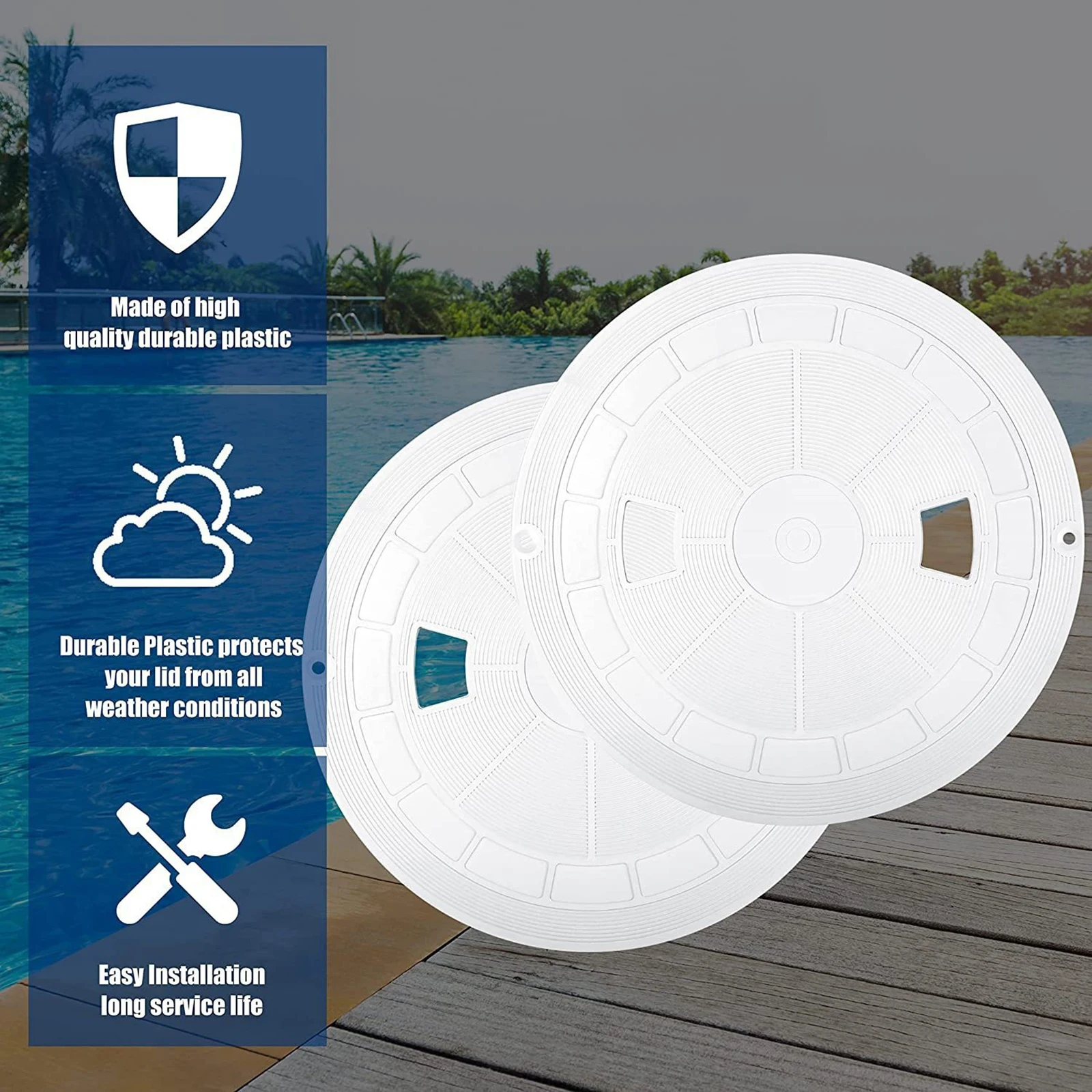 PoolSkimmerCoverProfessionalAccessoriesPartsReplacementSkimmer