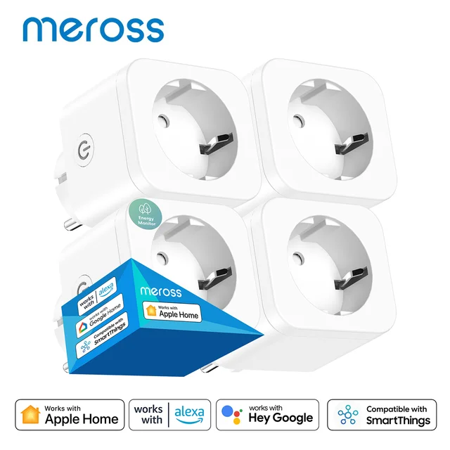 Meross Smart WiFi Plug with Energy Monitor 16A Wall Socket 1