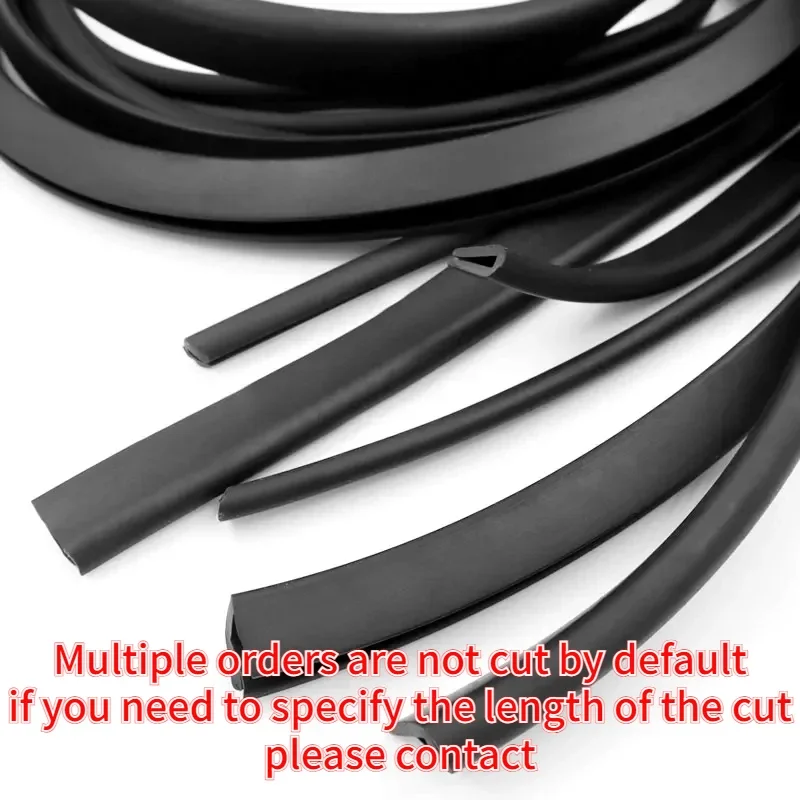 Black Rubber Edge Strip U Section Anti Oil Seal Edge Shield Encloser Inner Width 0.5-10mm High 5-15mm 1/5M,sealing strip,rubber seal strip