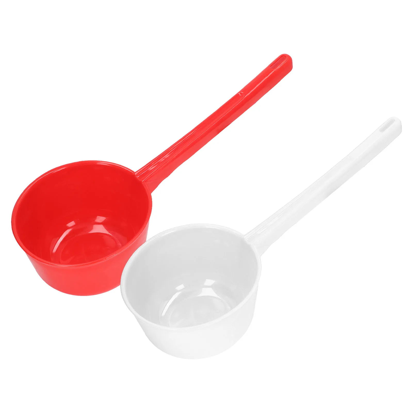 1Pc Water Scoop Thickened Plastic Long Handle Large Capacity Agricultural Water Ladle Scoop Dipper Garden Bathroom Kitchen