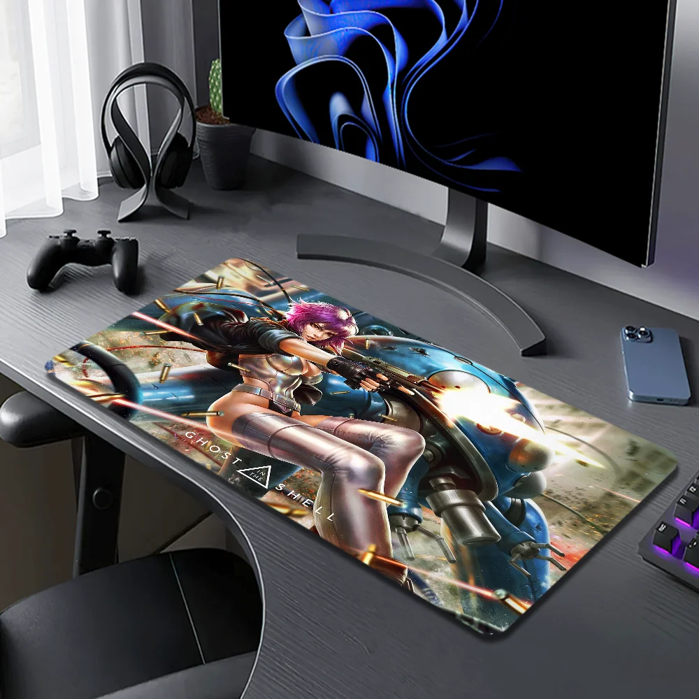 Ghost In The Shell Anime Extra Large Gaming Laptop Computer Desk Mat Mouse Pad Mouse Mat Notbook Mousepad Gamer For PC Desk Pad 5