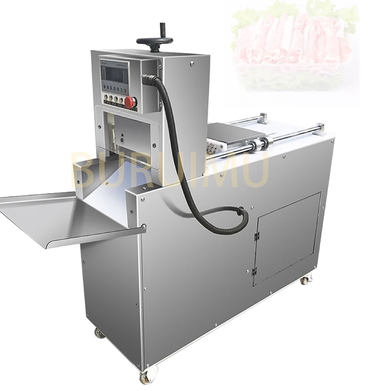 

Cnc Double-Cut Lamb Roll Machine High Quality Stainless Steel Mutton Beef Roll Meat Slicer Freezing Meat Meat Slicer