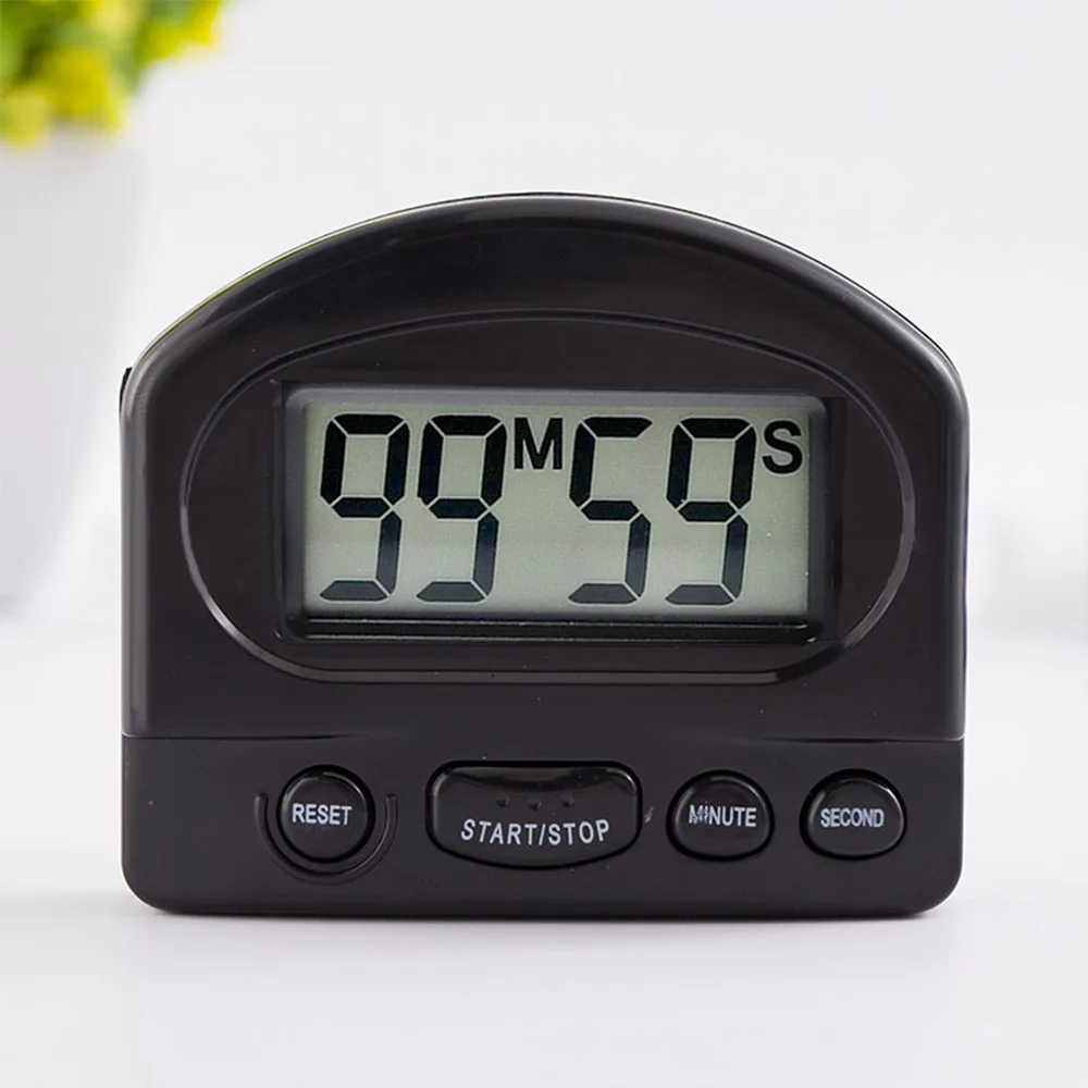 

Kitchen Timer Digital Magnetic Cooking Baking LCD Count Down Up Loud Alarm Countdown Alarm Magnet Clock Sleep Clock For Kitchen