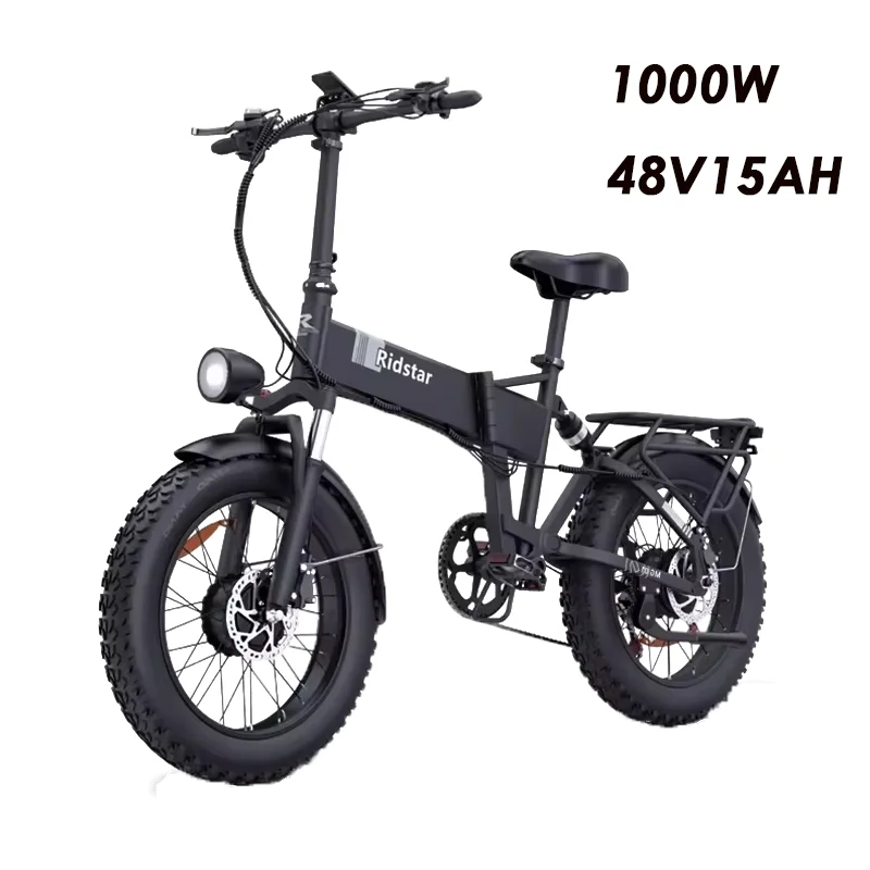 black 1000W 48V15AH