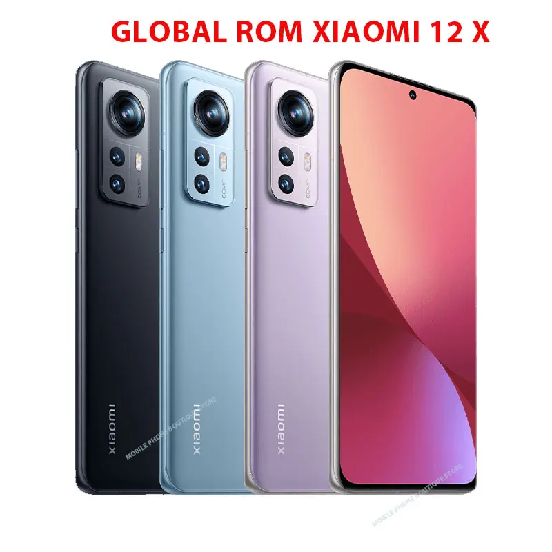 Смартфон Xiaomi Mi 12X телефон с глобальной прошивкой 128 Гб/256 ГБ экран 6 28 дюйма 120 Гц