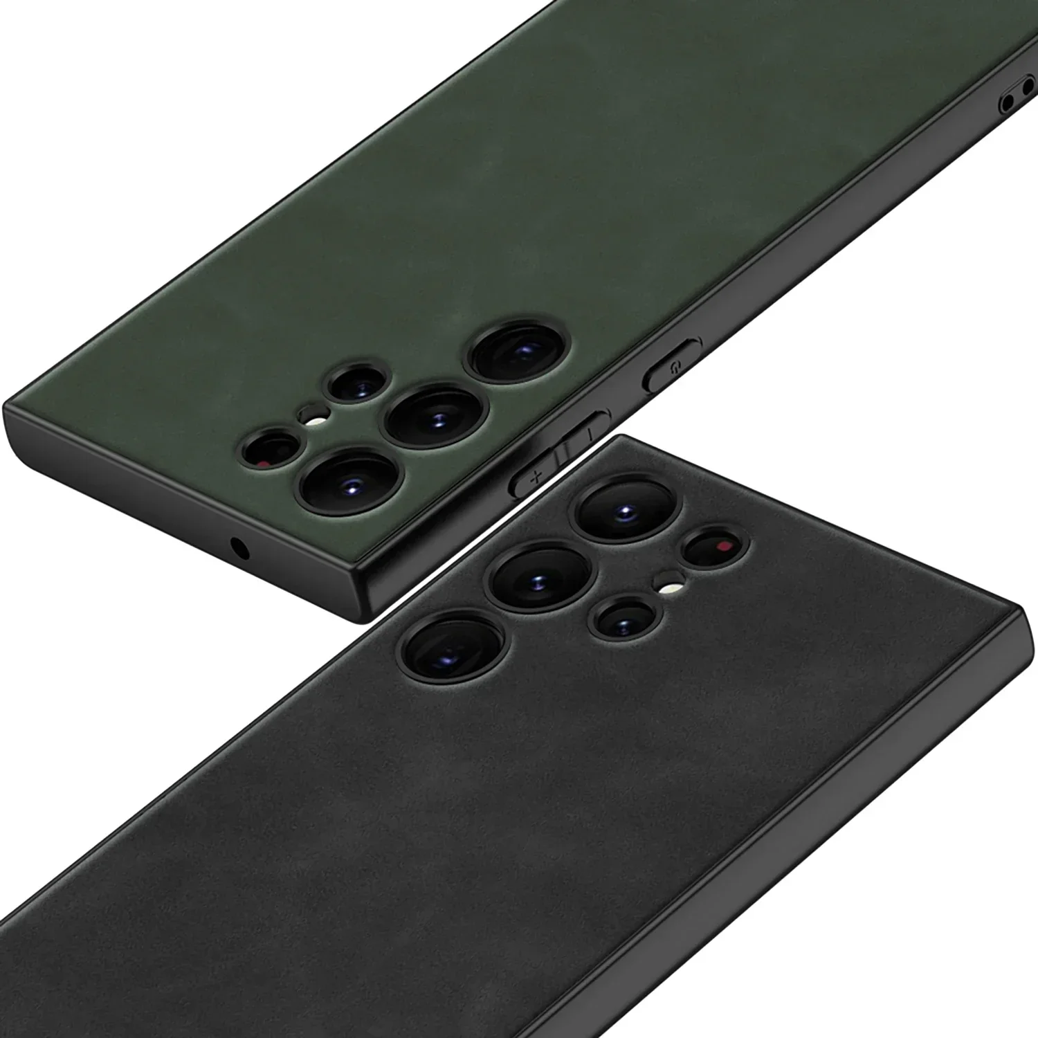 Leather Shockproof Phone Case - Hard Shell Protection