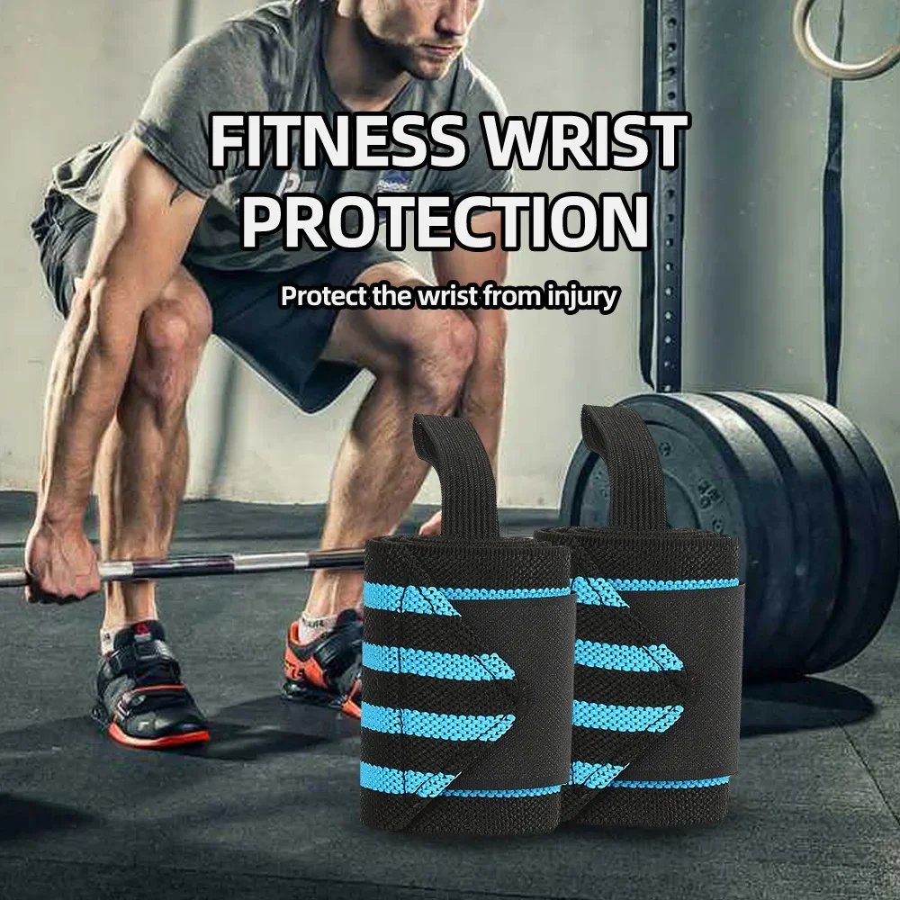 Guoftstars 1 Pcs Adjustable Wrist Straps,For Weightlifting ,Gym Training Sports Wristbands , For Crossfit, Strength Training