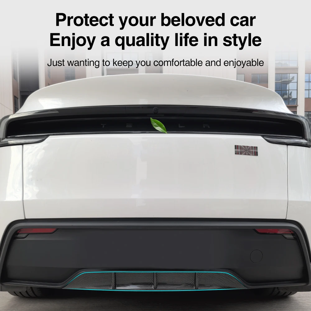 Heenvn Model Y Juniper 2025 2026 Diffusore Posteriore Spoiler Paraurti per Tesla Model Y Premium Carrozzeria Sportiva Aerodinamica - Image 6