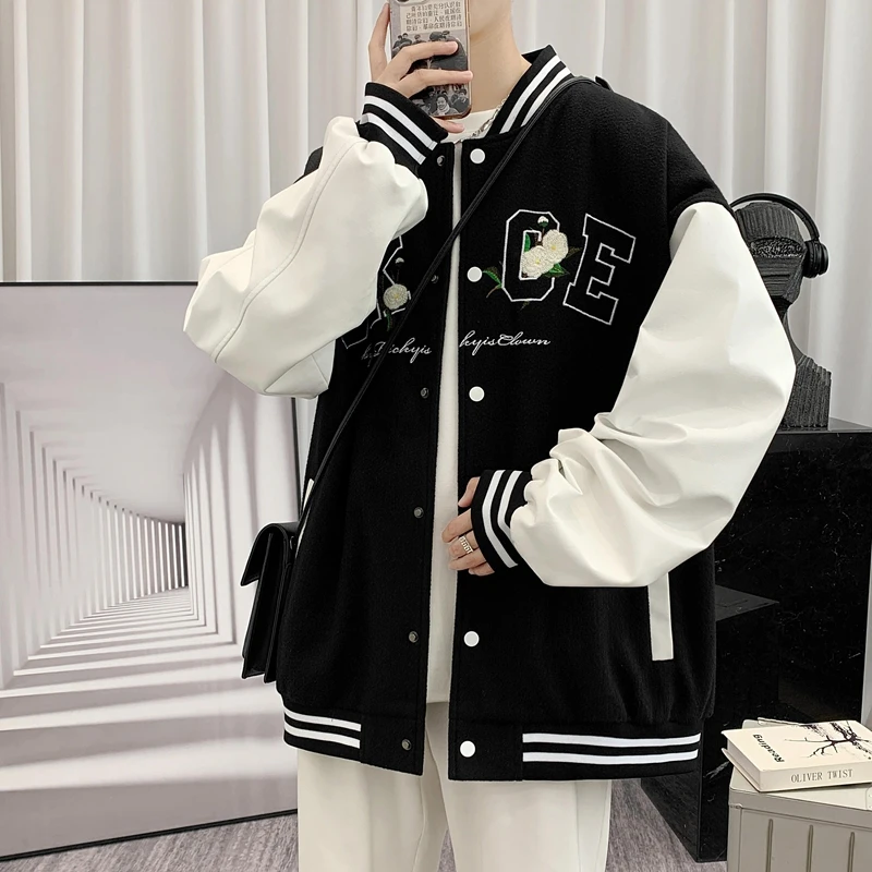 Loose varsity jacket Clearance